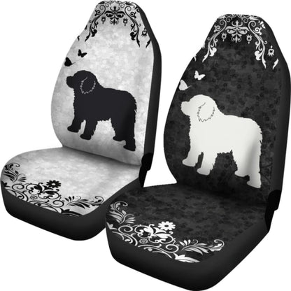 Spanish Water Dog Car Seat Covers 090629 - YourCarButBetter