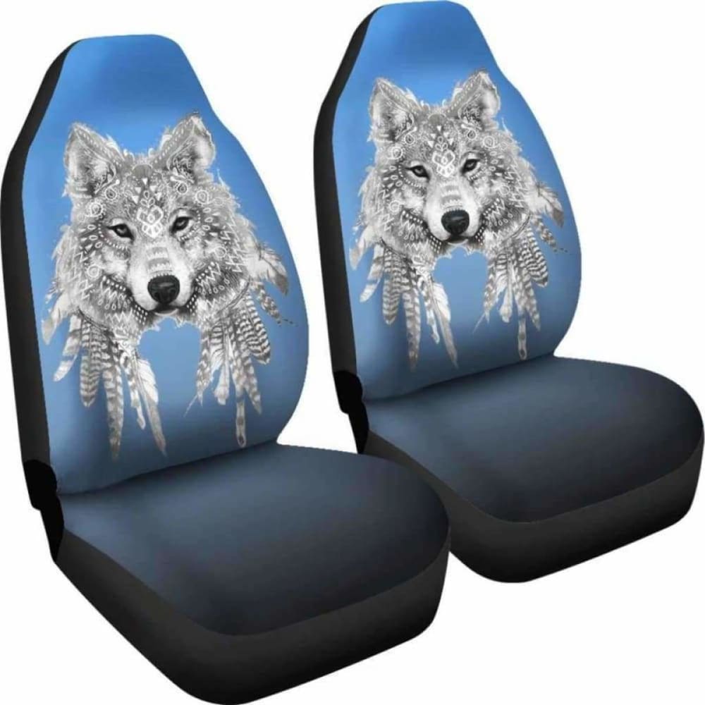 Spirit Animal Wolf Car Seat Covers 202004