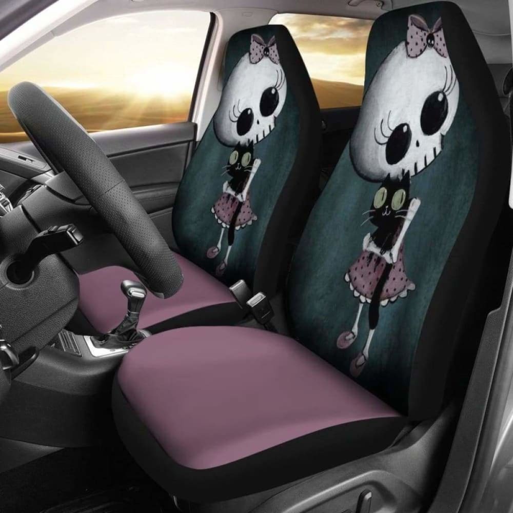 Spooky Cat Car Seat Covers 101207