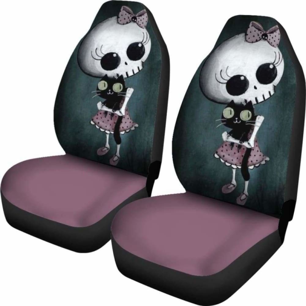 Spooky Cat Car Seat Covers 101207