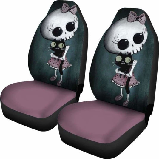 Spooky Cat Car Seat Covers 101207