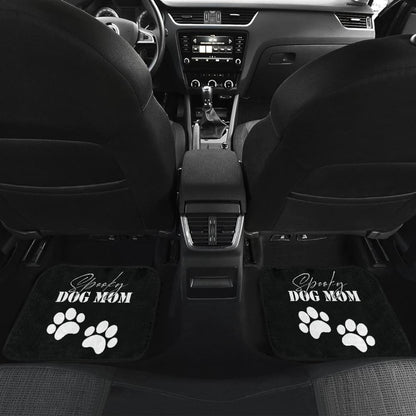 Spooky Dog Mom Halloween Paw Amazing Gift Ideas Car Floor Mats 211110 - YourCarButBetter
