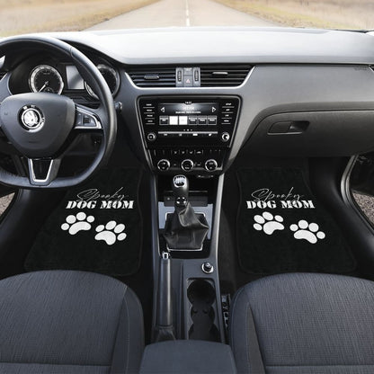 Spooky Dog Mom Halloween Paw Amazing Gift Ideas Car Floor Mats 211110 - YourCarButBetter