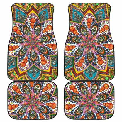 Star Mandala Car Floor Mats 194013 - YourCarButBetter