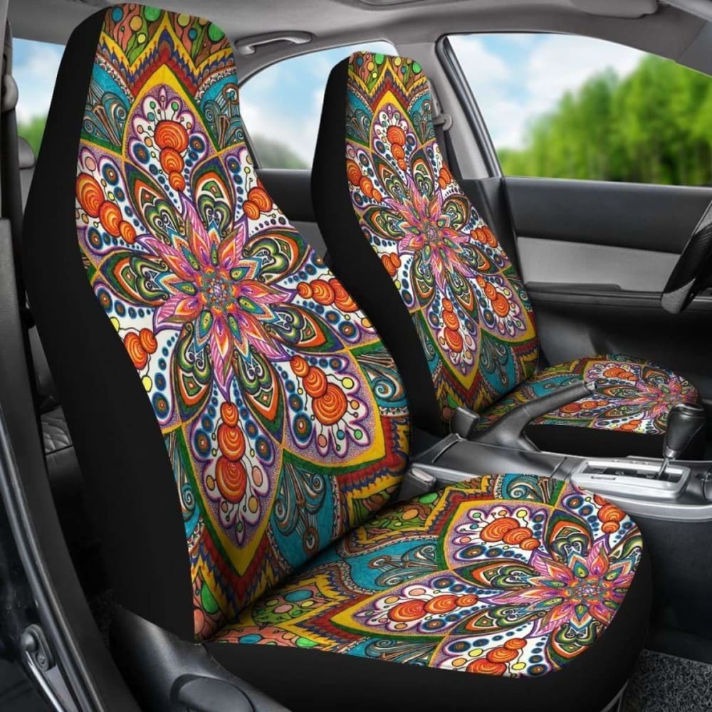 Star Mandala Car Seat Covers 194013 - YourCarButBetter