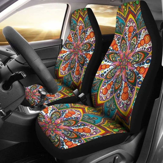 Star Mandala Car Seat Covers 194013 - YourCarButBetter