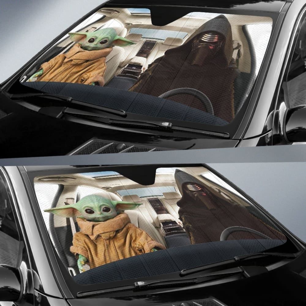 Star War Car Auto Sun Shades Windshield Accessories Decor Gift 094201 - YourCarButBetter