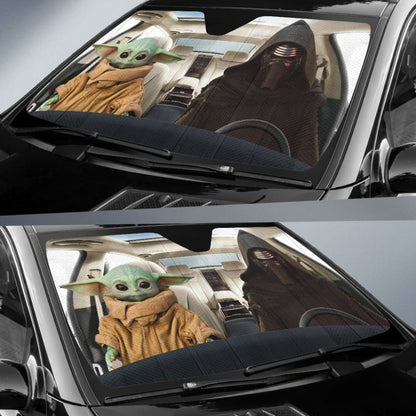 Star War Car Auto Sun Shades Windshield Accessories Decor Gift 094201 - YourCarButBetter