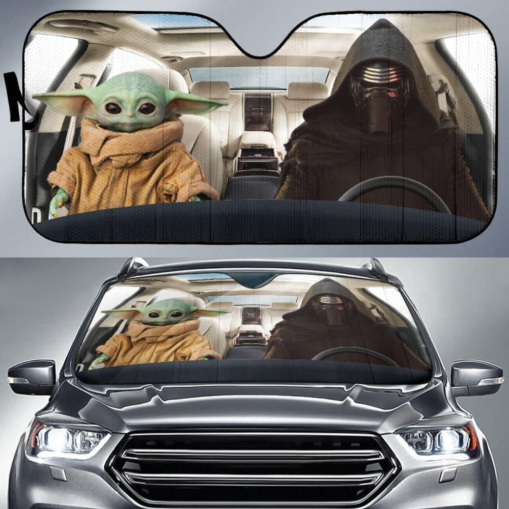 Star War Car Auto Sun Shades Windshield Accessories Decor Gift 094201 - YourCarButBetter