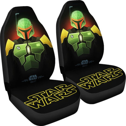 Star Wars Boba Fett Seat Cover 094201 - YourCarButBetter