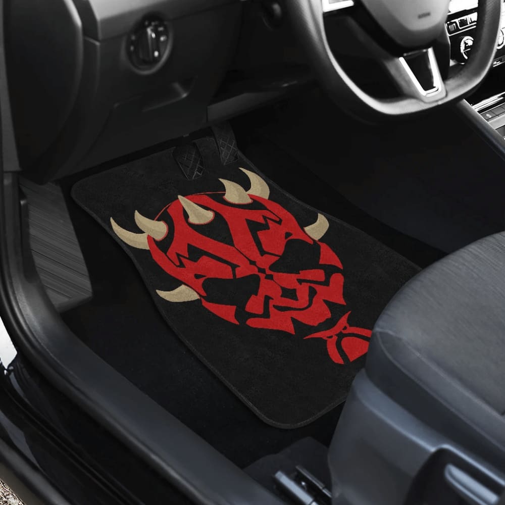 Star Wars Darth Maul Symbol Car Floor Mats NA022408 094201 - YourCarButBetter