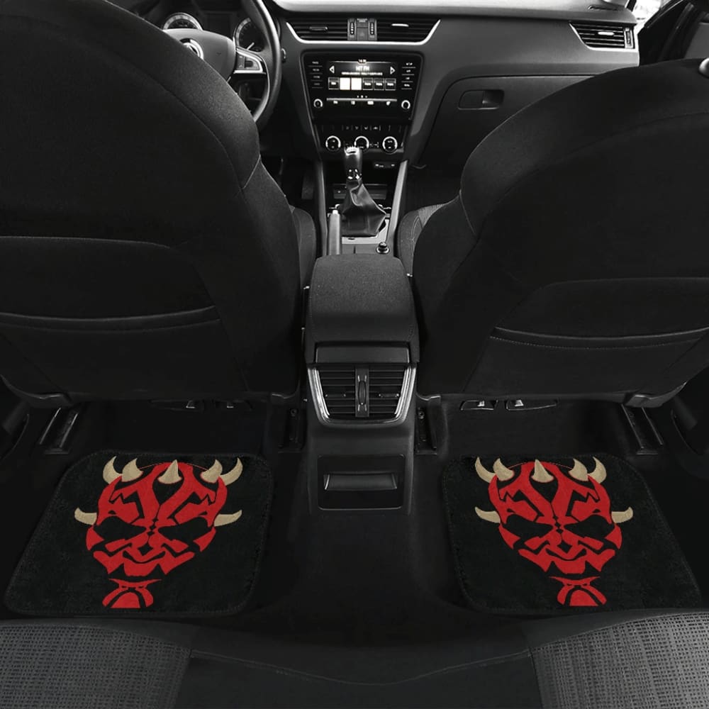 Star Wars Darth Maul Symbol Car Floor Mats NA022408 094201 - YourCarButBetter