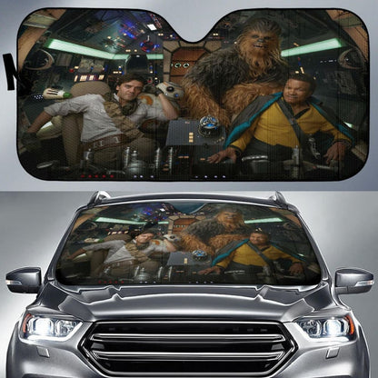 Star Wars Feature Sun Shade 094201 - YourCarButBetter