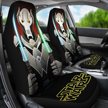 Star Wars General Grievous Car Seat Covers 094201 - YourCarButBetter