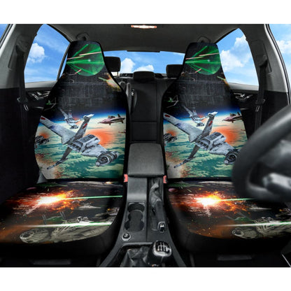 Star Wars Space Battle Car Seat Covers 210201 - YourCarButBetter