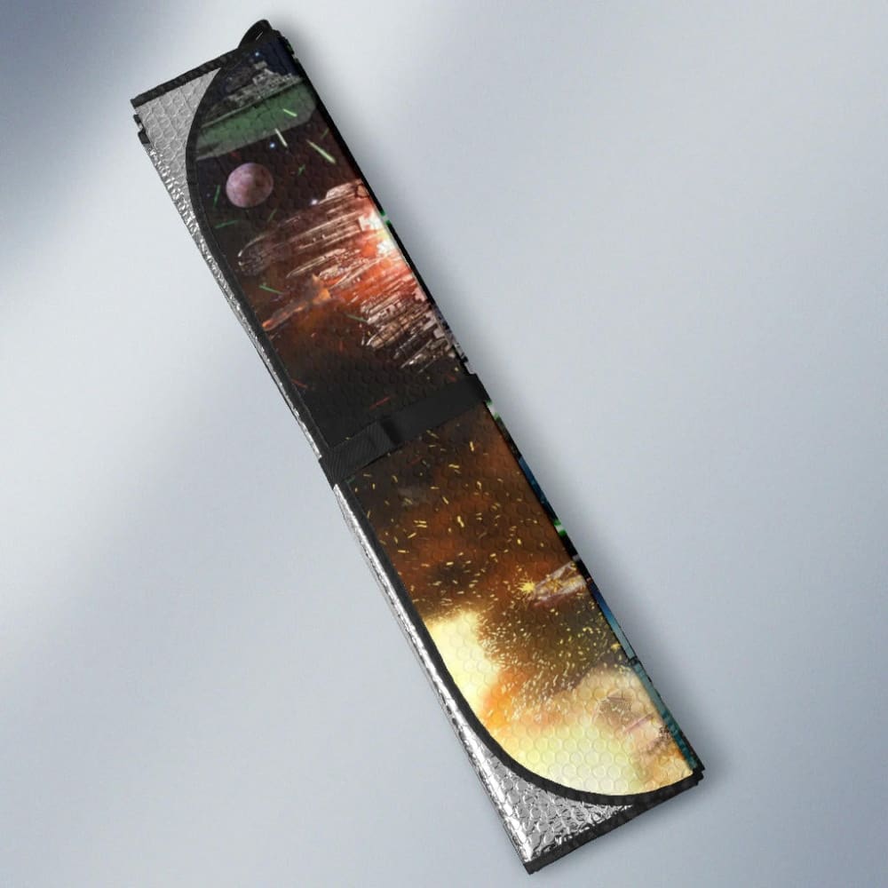Star Wars Space Battle Sun Shade 094201 - YourCarButBetter
