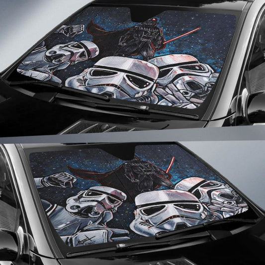 Star Wars Stormstrooper Car Sun Shades 094201 - YourCarButBetter