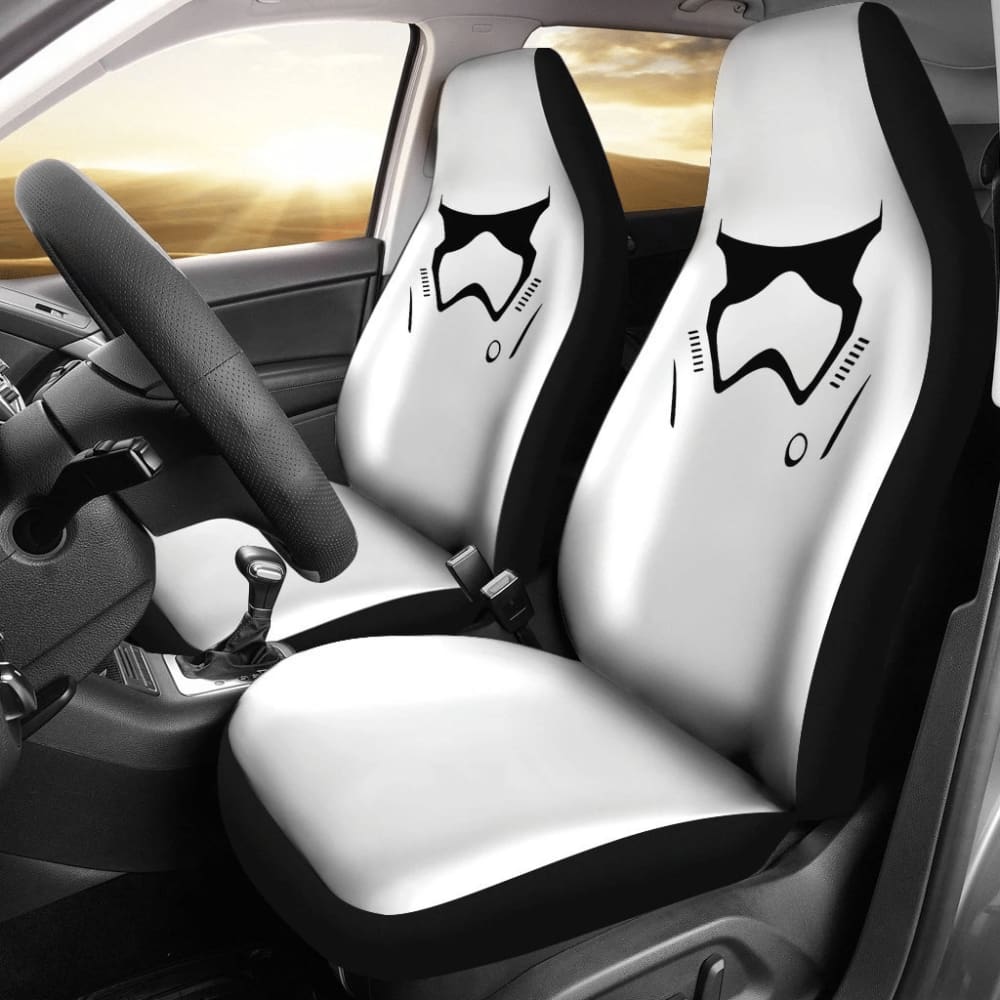 Star Wars Stormtrooper Funny Car Seat Covers 094201 - YourCarButBetter