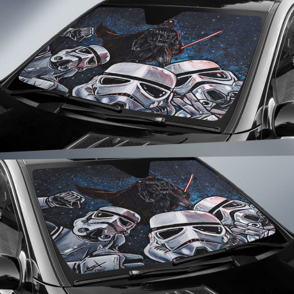 Star Wars Stormtrooper Sun Shade 094201 - YourCarButBetter