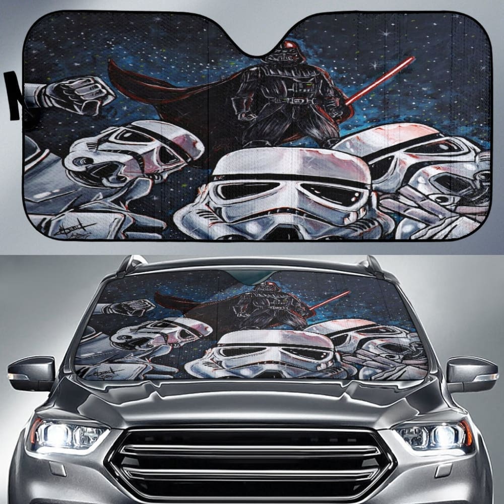Star Wars Stormtrooper Sun Shade 094201 - YourCarButBetter
