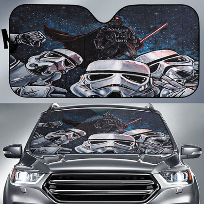 Star Wars Stormtrooper Sun Shade 094201 - YourCarButBetter