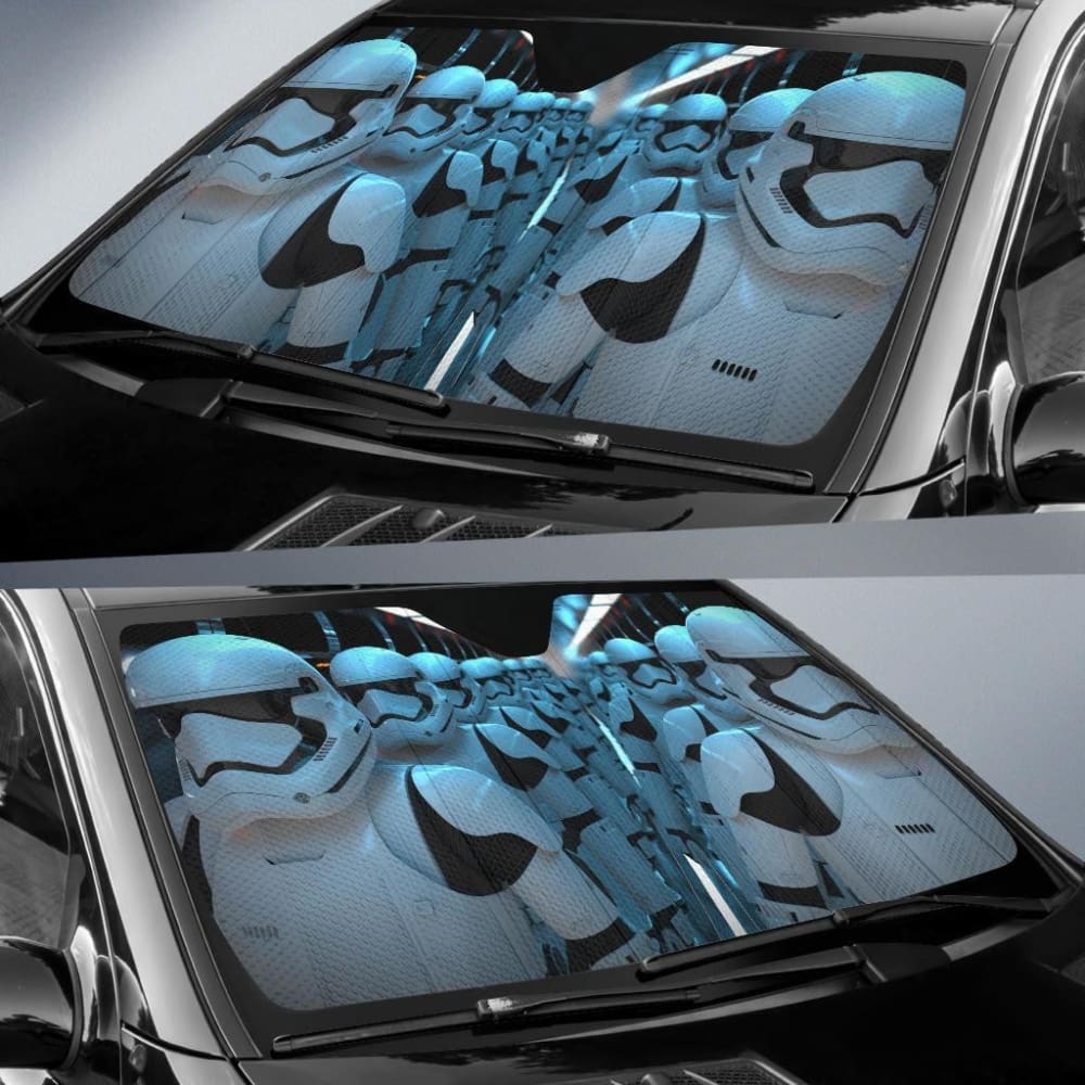 Star Wars Strooper Army Auto Sun Shades 094201 - YourCarButBetter