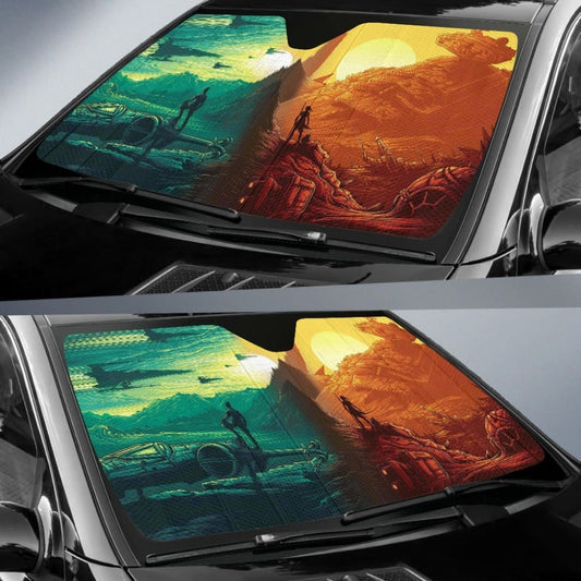 Star Wars The Force Awakening Sun Shade 094201 - YourCarButBetter