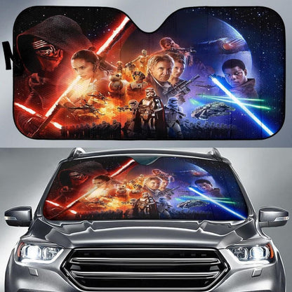 Star Wars The Force Awakens Sun Shades 094201 - YourCarButBetter