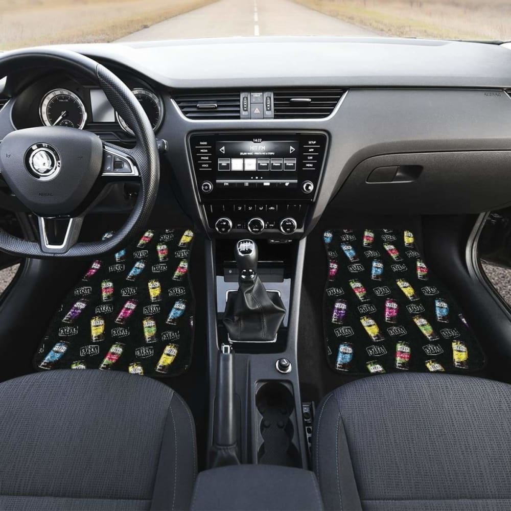 Steel Reserve Car Floor Mats Beer Lover Gift Idea 195016 - YourCarButBetter