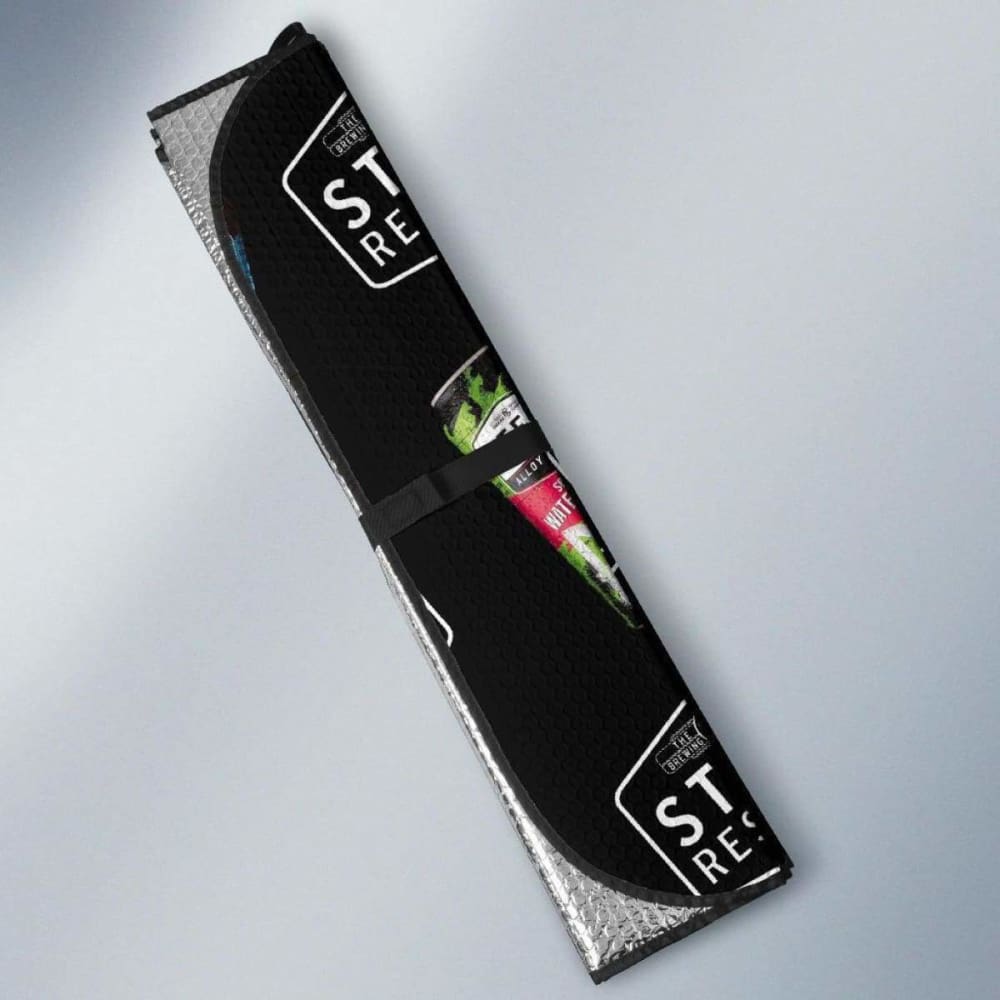 Steel Reserve Car Sun Shade Auto Sun Visor For Beer Lover 102507 - YourCarButBetter