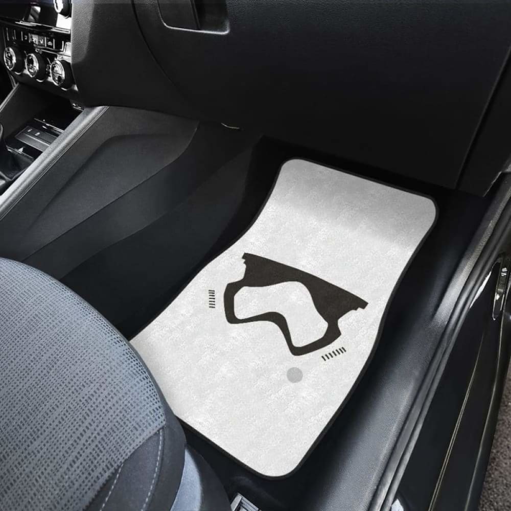 Stormstrooper Face Car Floor Mats 094201 - YourCarButBetter