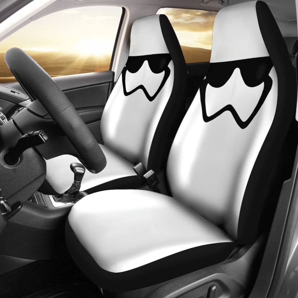 Stormstrooper Star Wars Car Seat Covers 094201 - YourCarButBetter
