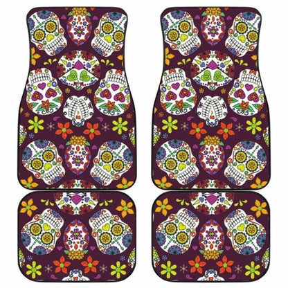 Sugar Skull - Car Mats 101207
