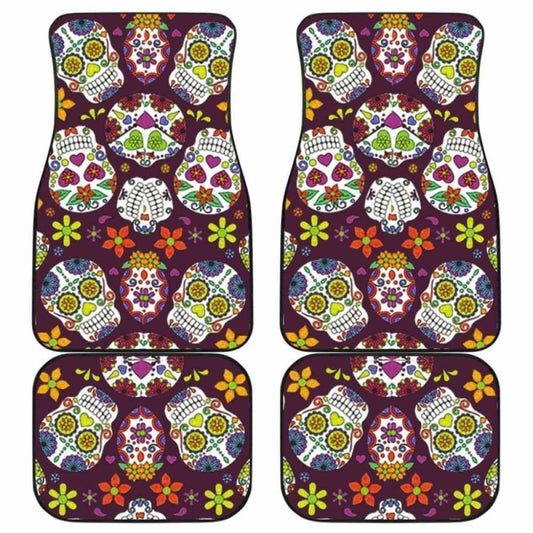 Sugar Skull - Car Mats 101207