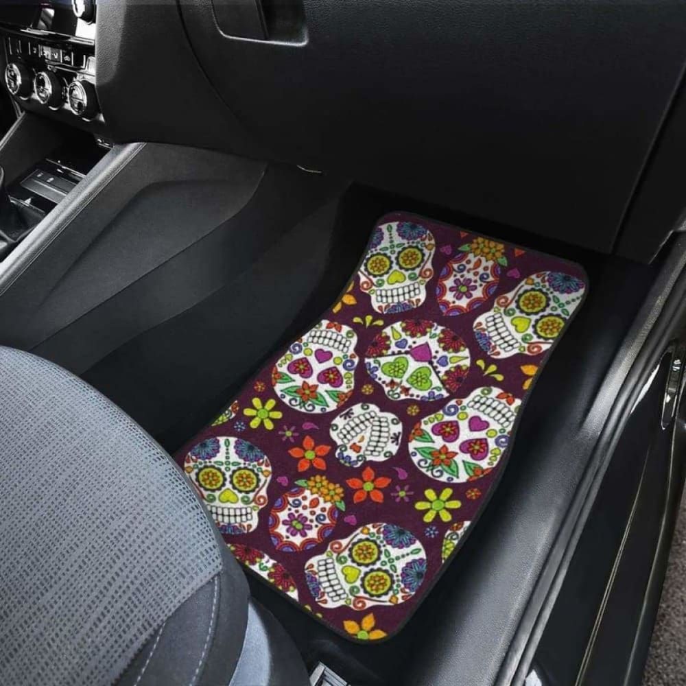Sugar Skull - Car Mats 101207
