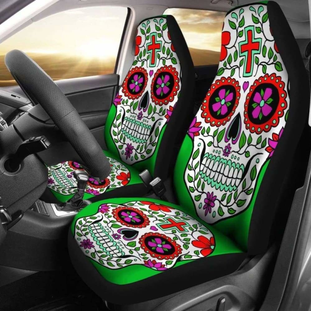 Sugar Skull Car Seat Cover 101207