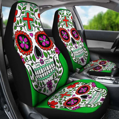Sugar Skull Car Seat Cover 101207