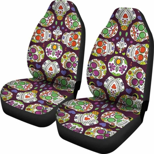 Sugar Skull - Car Seat Covers 101207