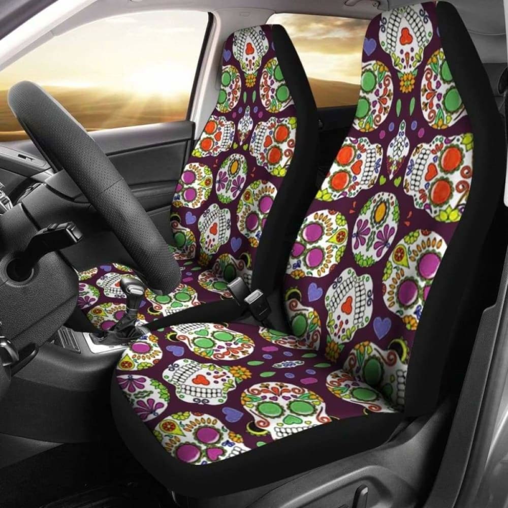 Sugar Skull - Car Seat Covers 101207