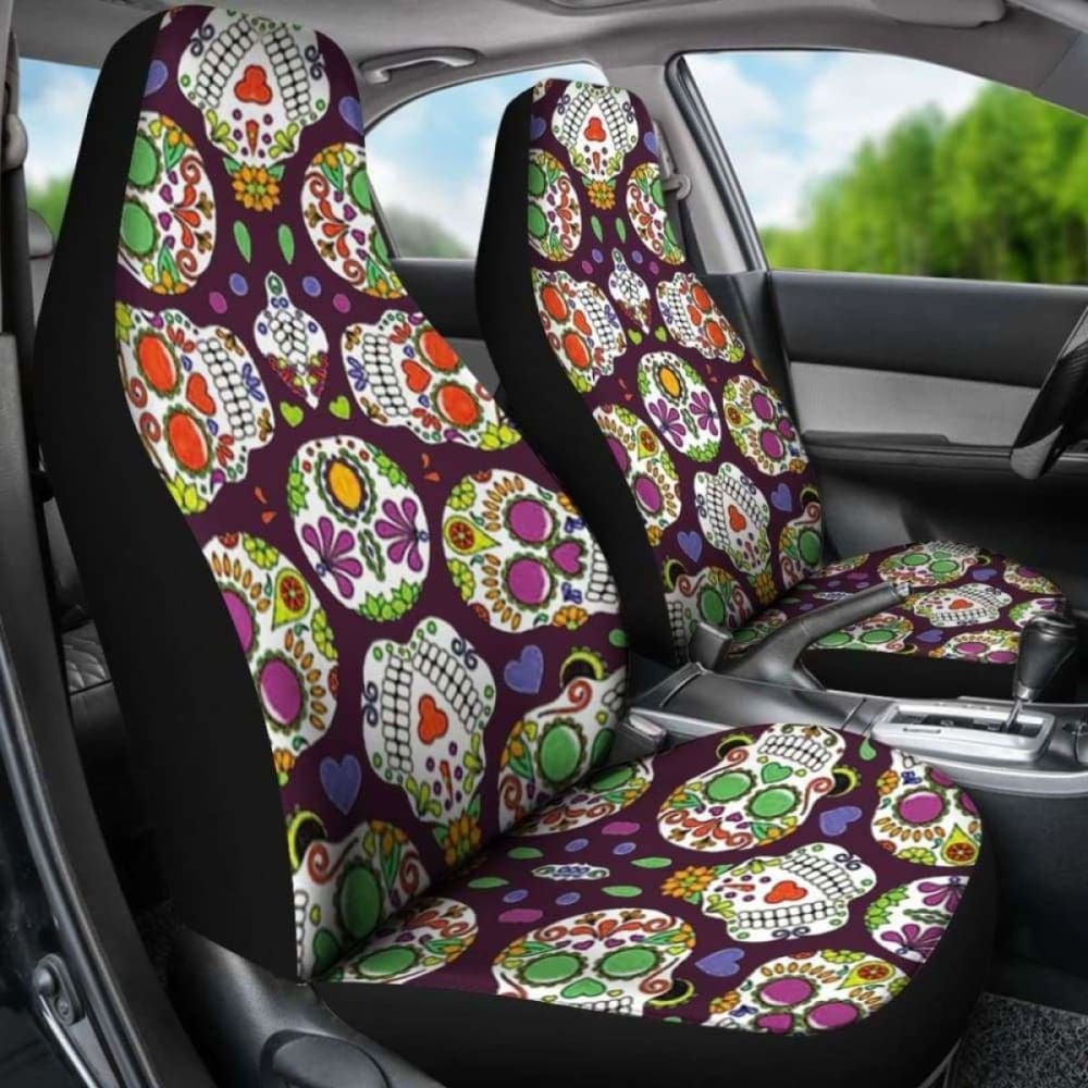 Sugar Skull - Car Seat Covers 101207