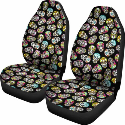 Sugar Skull Car-Suv Seat Cover 01 101207