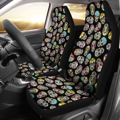 Sugar Skull Car-Suv Seat Cover 01 101207