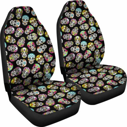 Sugar Skull Car-Suv Seat Cover 01 101207