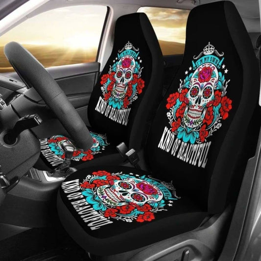 Sugar Skull Kind Of Beautiful Car Seat Covers 101207