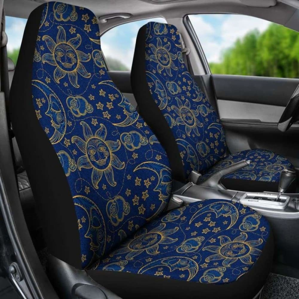 Sun And Moon Car Seat Covers 161012