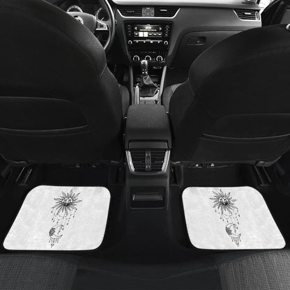 Sun And Moon Lion Car Floor Mats Meaningful Gifts Idea Custom Car Accessories 212701 - YourCarButBetter
