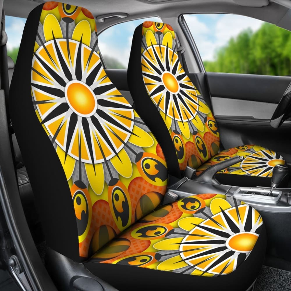 Sun Mandala Car Seat Covers 093223 - YourCarButBetter