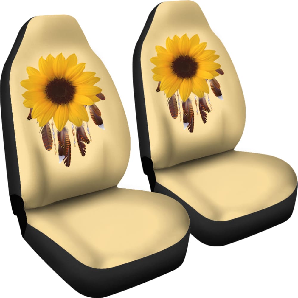 Sunflower Dreamcatcher Amazing Gift Ideas Car Seat Covers 212503 - YourCarButBetter