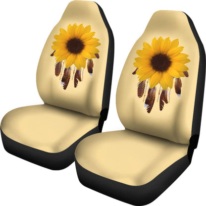 Sunflower Dreamcatcher Amazing Gift Ideas Car Seat Covers 212503 - YourCarButBetter