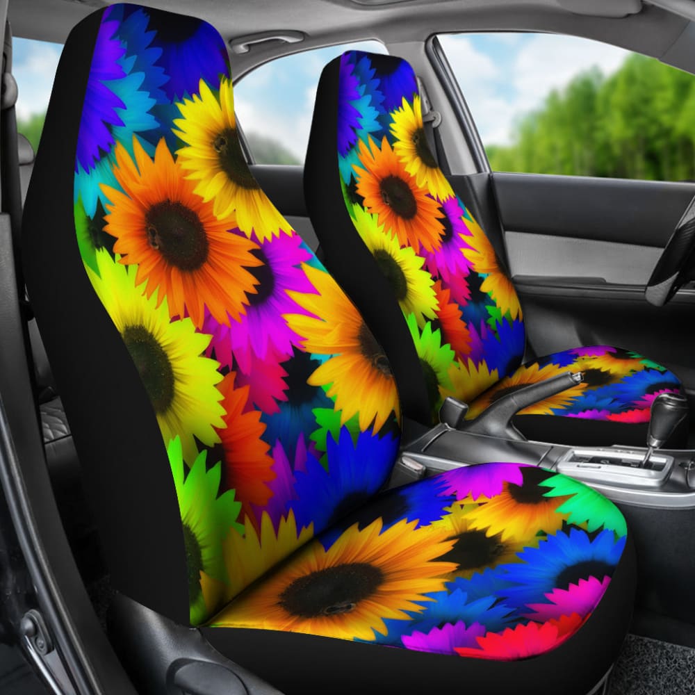 Sunflowers Car Seat Covers 550317 - YourCarButBetter